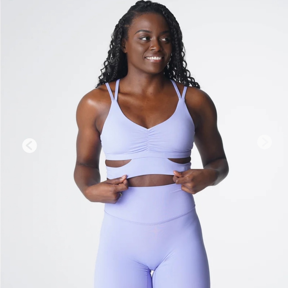 NVGTN Periwinkle Revolve Top XS